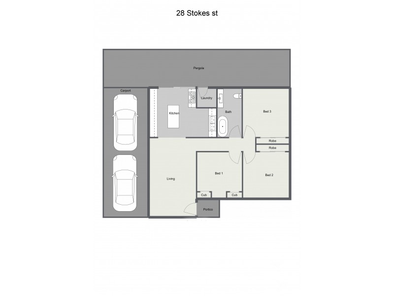 28 Stokes Street, Echuca VIC 3564 Floorplan