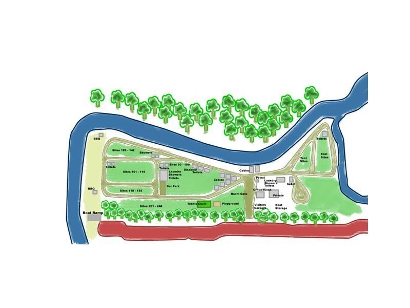 Cabin 125/00 Picnic Point Road, Mathoura NSW 2710