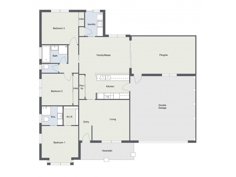 3 Patrick Place, Echuca VIC 3564 Floorplan