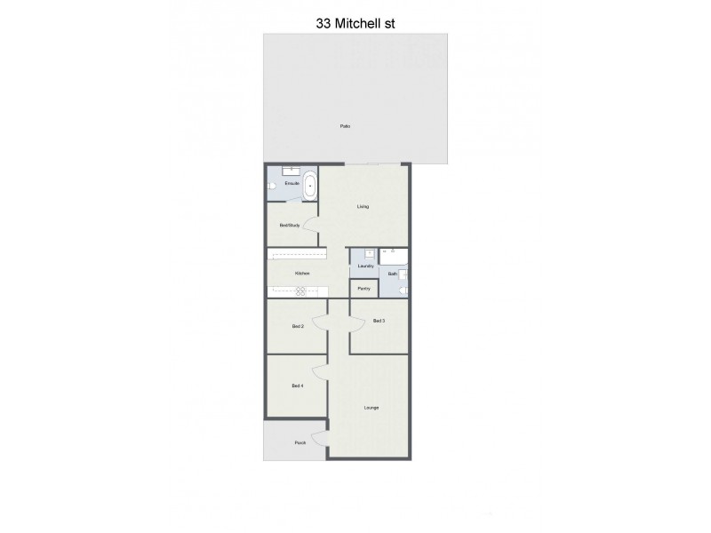 33 Mitchell Street, Echuca VIC 3564 Floorplan
