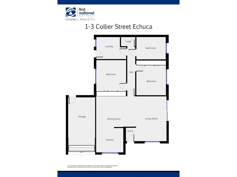 3/1 Collier Street, Echuca VIC 3564 Floorplan