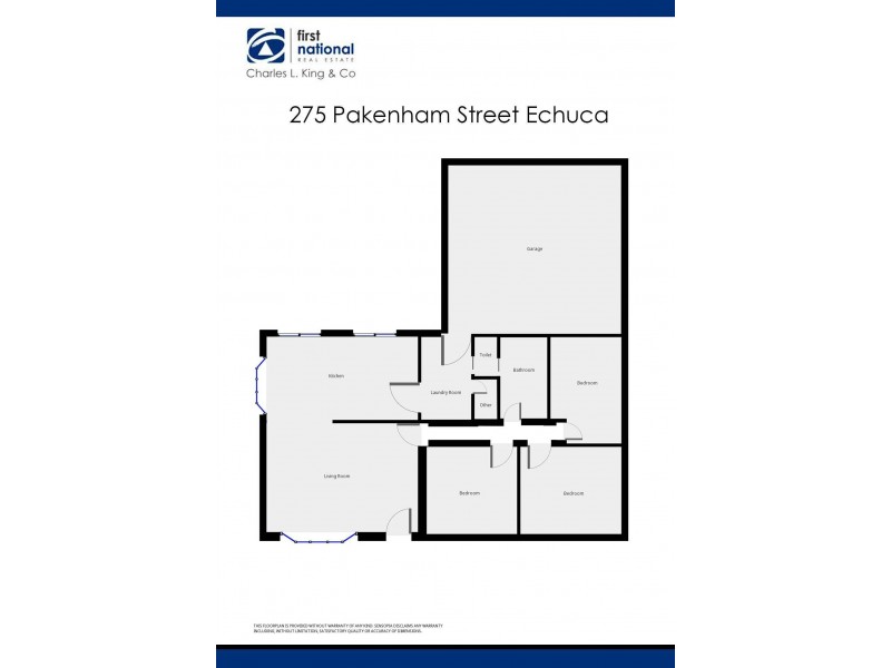 275 Pakenham Street, Echuca VIC 3564 Floorplan