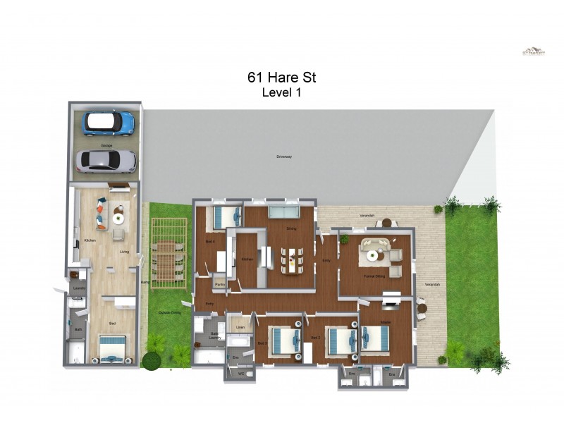 61 Hare Street, Echuca VIC 3564 Floorplan
