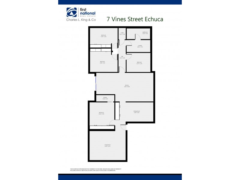 7 Vines Street, Echuca VIC 3564 Floorplan
