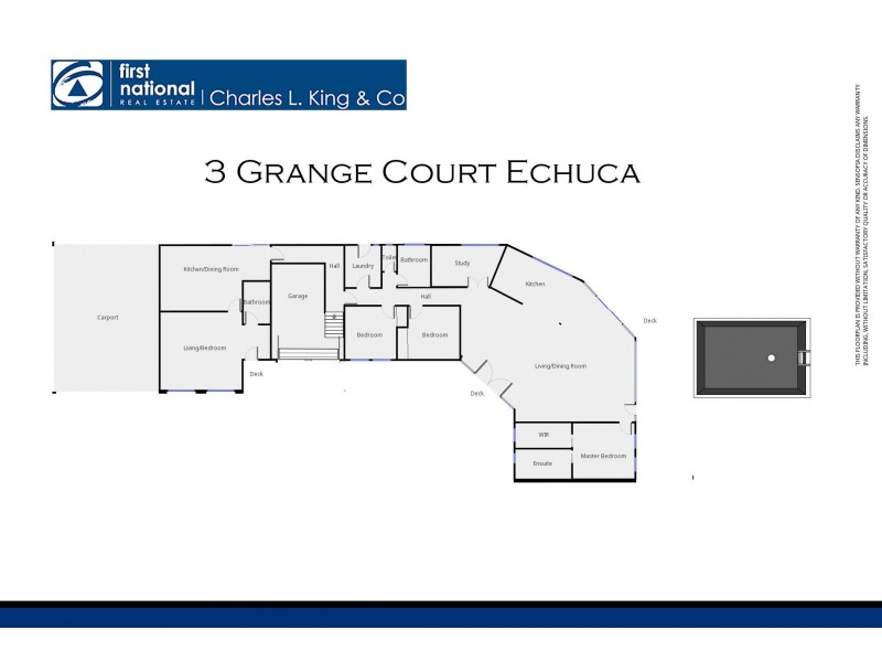 3 Grange Court, Echuca VIC 3564 Floorplan