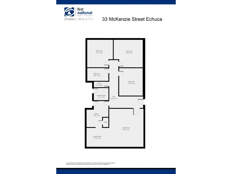 33 McKenzie Street, Echuca VIC 3564 Floorplan