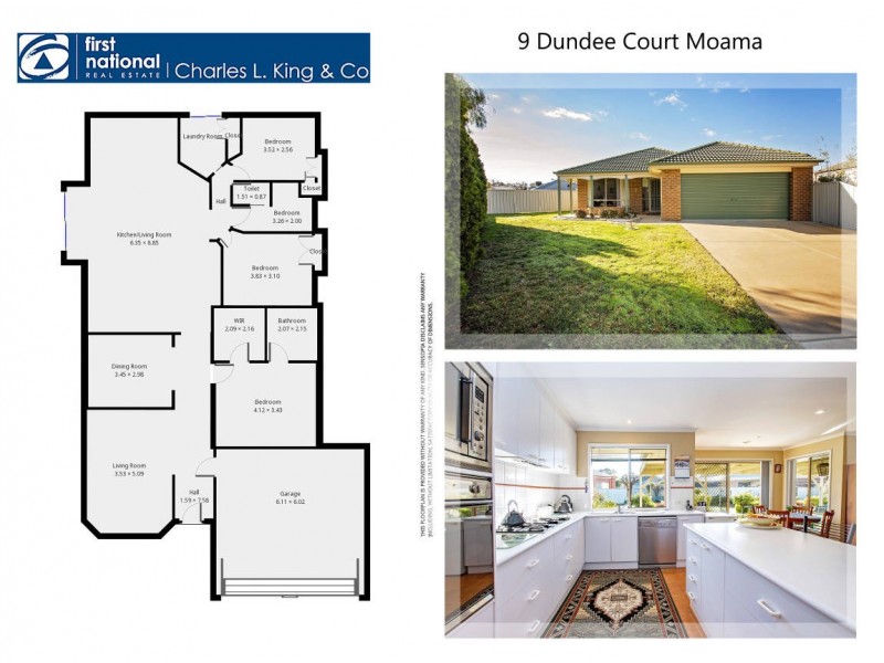 9 Dundee Court, Moama NSW 2731 Floorplan