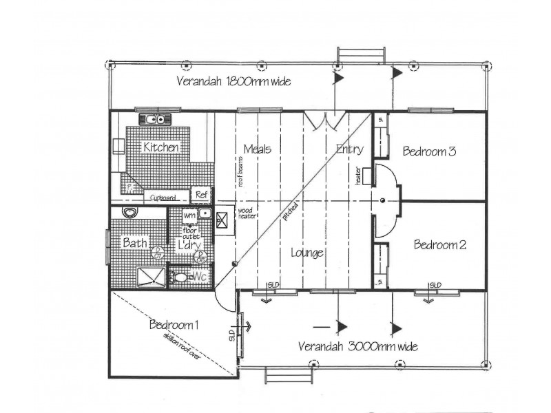21 Hopetoun Street, Lockington VIC 3563 Floorplan