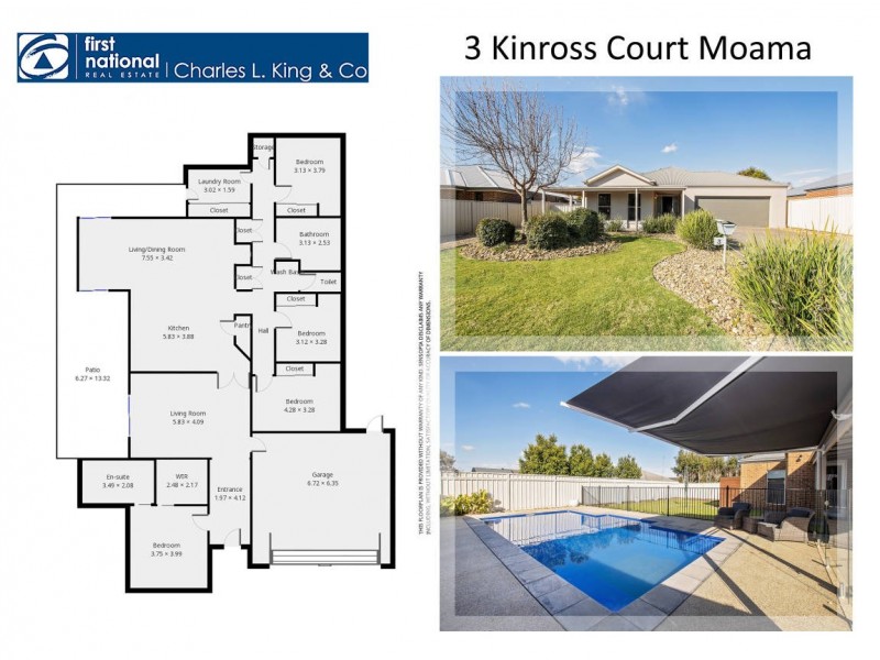 3 Kinross Court, Moama NSW 2731 Floorplan