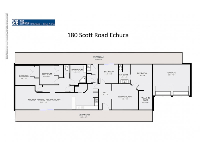 Lot 1/180 Scott Road, Echuca VIC 3564 Floorplan