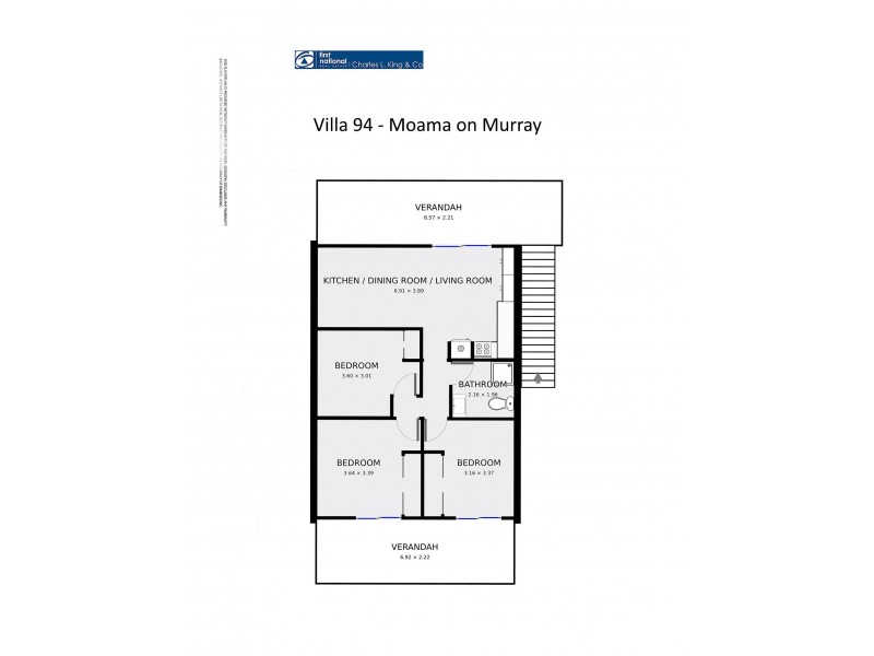 94/69 Dungala Way, Moama NSW 2731 Floorplan