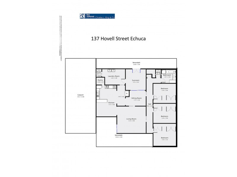 137 Hovell Street, Echuca VIC 3564 Floorplan
