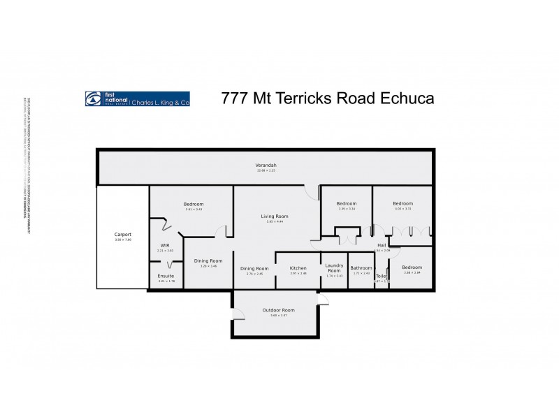 777 Mt Terrick Road, Echuca VIC 3564 Floorplan
