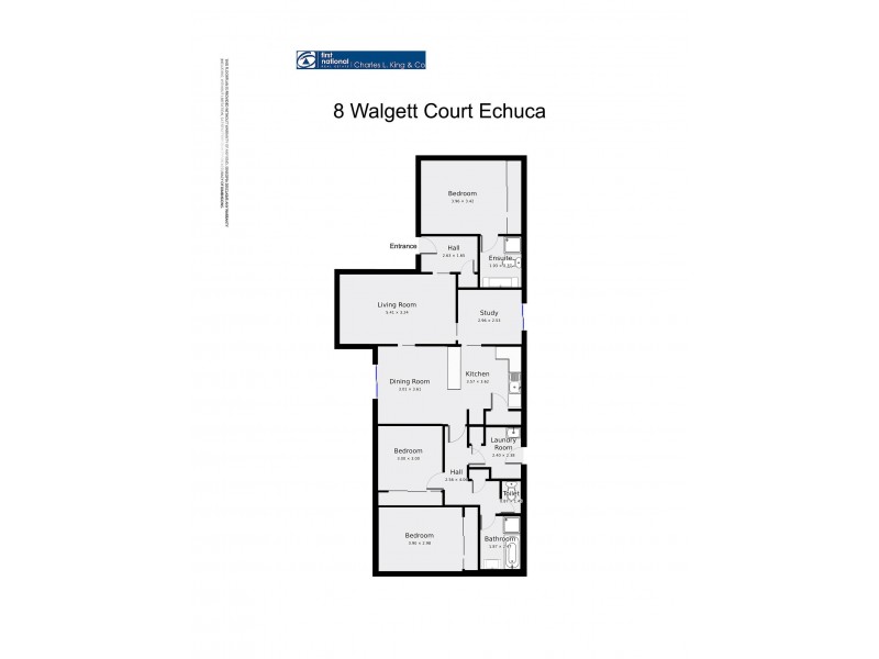 8 Walgett Court, Echuca VIC 3564 Floorplan