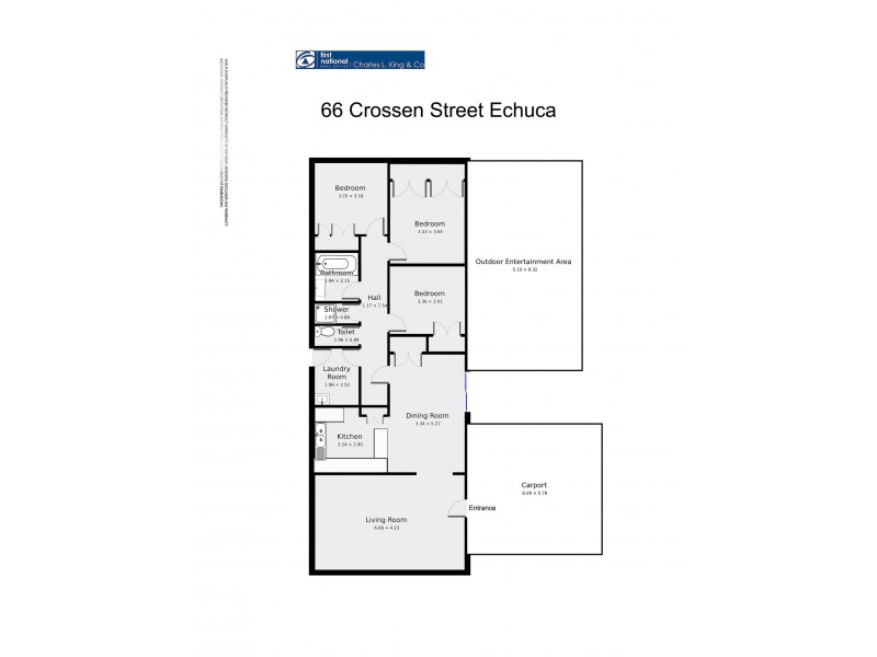66 Crossen Street, Echuca VIC 3564 Floorplan