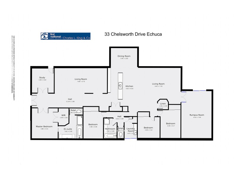 33 Chelsworth Drive, Echuca VIC 3564 Floorplan
