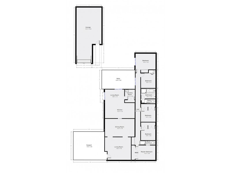 14 Barry Street, Echuca VIC 3564 Floorplan