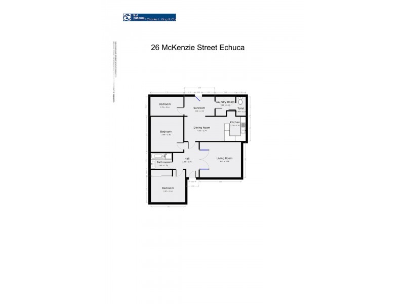 26 McKenzie Street, Echuca VIC 3564 Floorplan