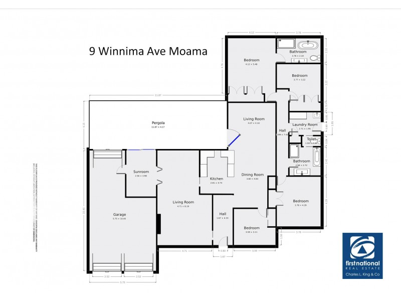 9 Winnima Avenue, Moama NSW 2731 Floorplan
