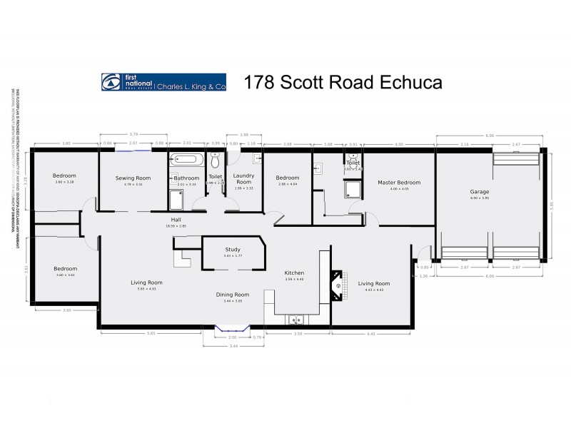 178 Scott Road, Echuca VIC 3564 Floorplan