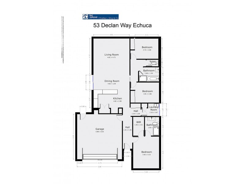 53 Declan Way, Echuca VIC 3564 Floorplan