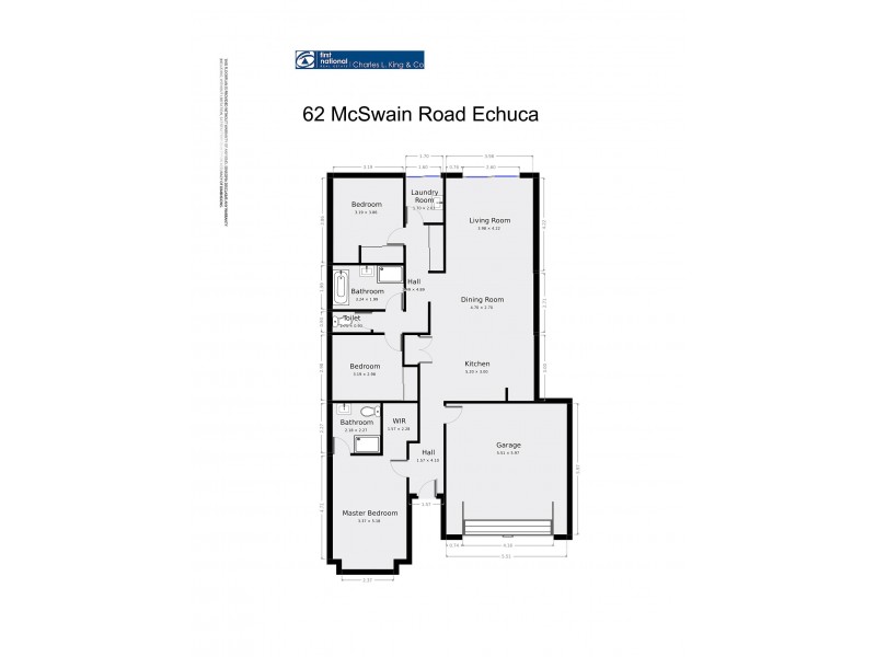 62 Mcswain Road, Echuca VIC 3564 Floorplan