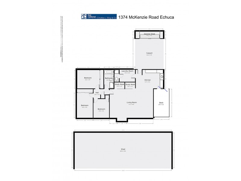 1374 McKenzie Road, Koyuga VIC 3622 Floorplan