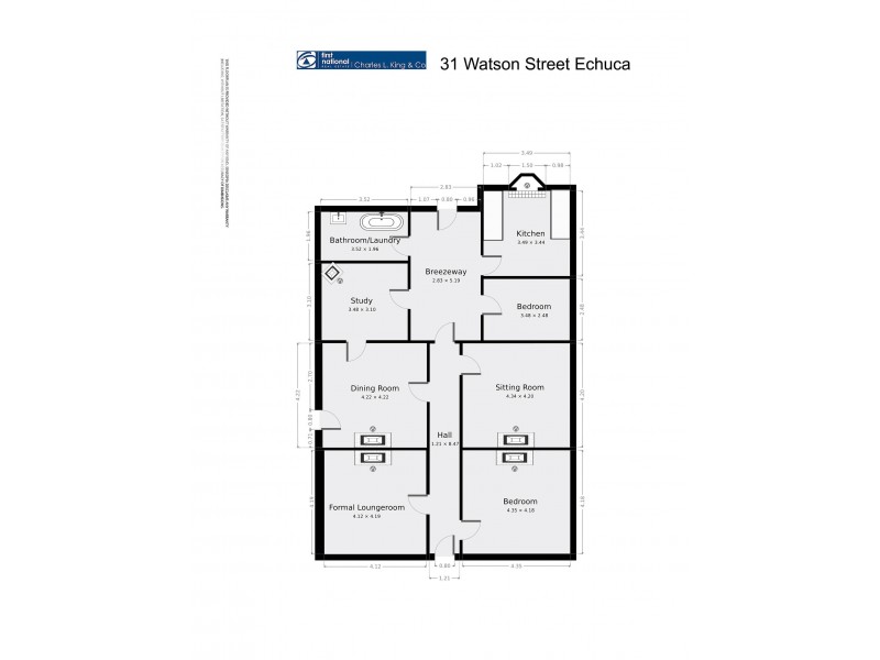 31 Watson Street, Echuca VIC 3564 Floorplan