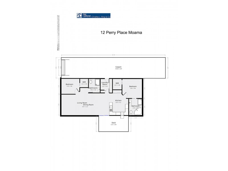 12 Perry Place, Moama NSW 2731 Floorplan