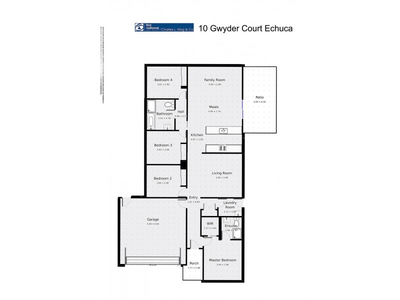 10 Gwyder Court, Echuca VIC 3564 Floorplan