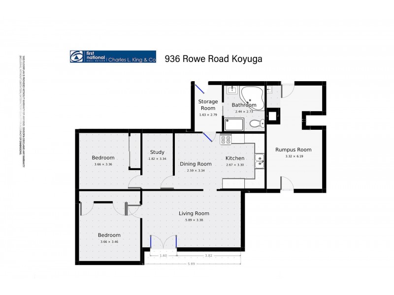 936 Rowe Road, Koyuga VIC 3622 Floorplan