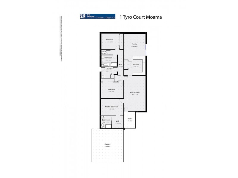 1 Tyro Court, Moama NSW 2731 Floorplan