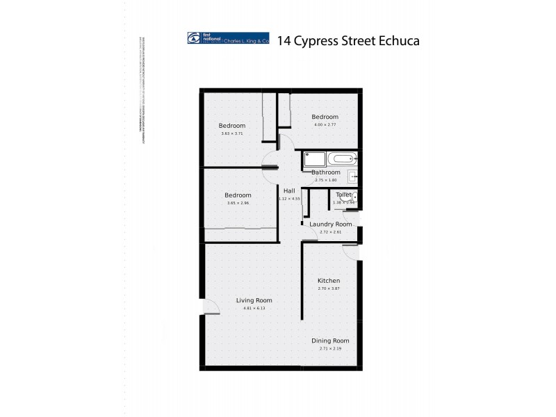 14 Cypress Street, Echuca VIC 3564 Floorplan