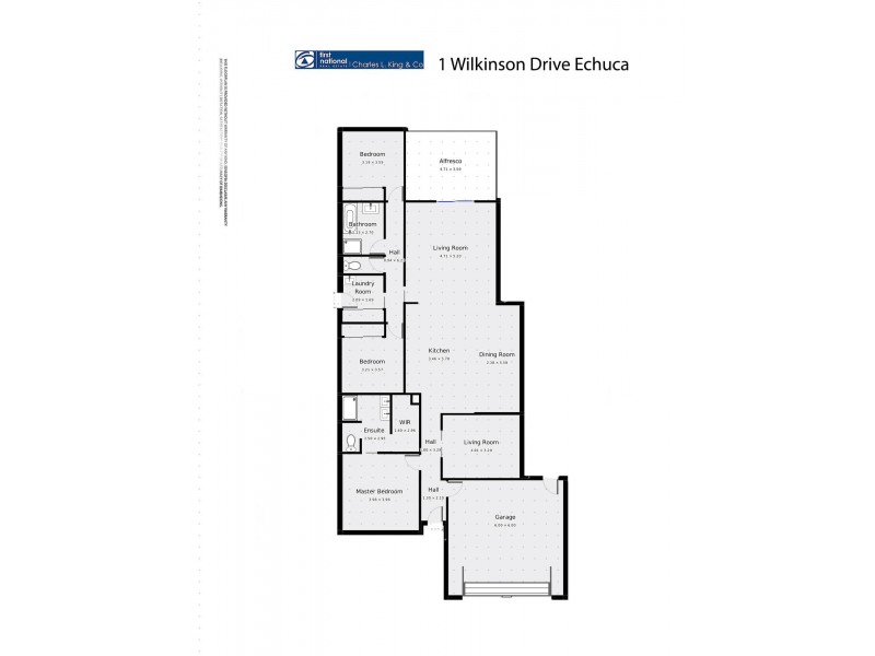 1 Wilkinson Drive, Echuca VIC 3564 Floorplan