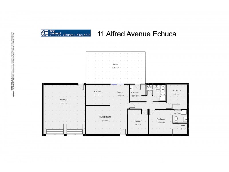 11 Alfred Avenue, Echuca VIC 3564 Floorplan