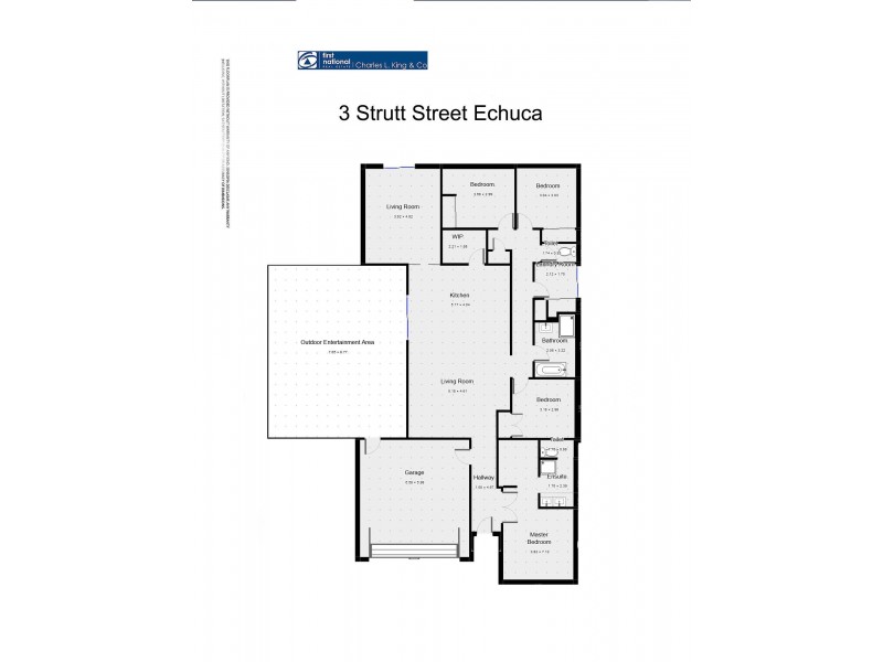 3 Strutt Street, Echuca VIC 3564 Floorplan
