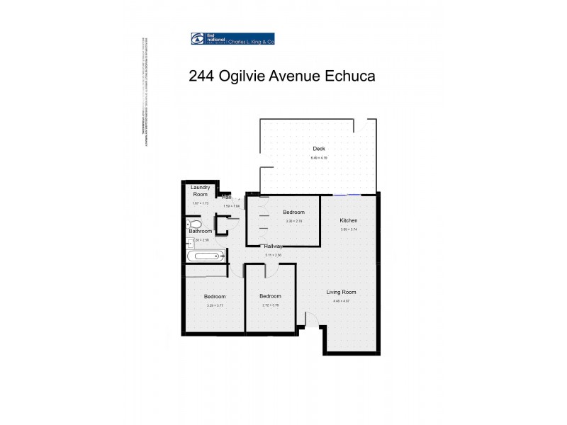 244 Ogilvie Avenue, Echuca VIC 3564 Floorplan