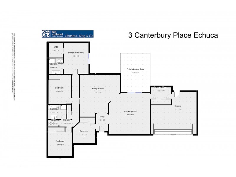 3 Canterbury Place, Echuca VIC 3564 Floorplan