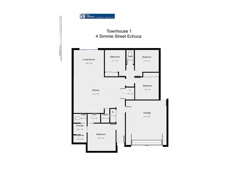 1-3/4 Simmie Street, Echuca VIC 3564 Floorplan
