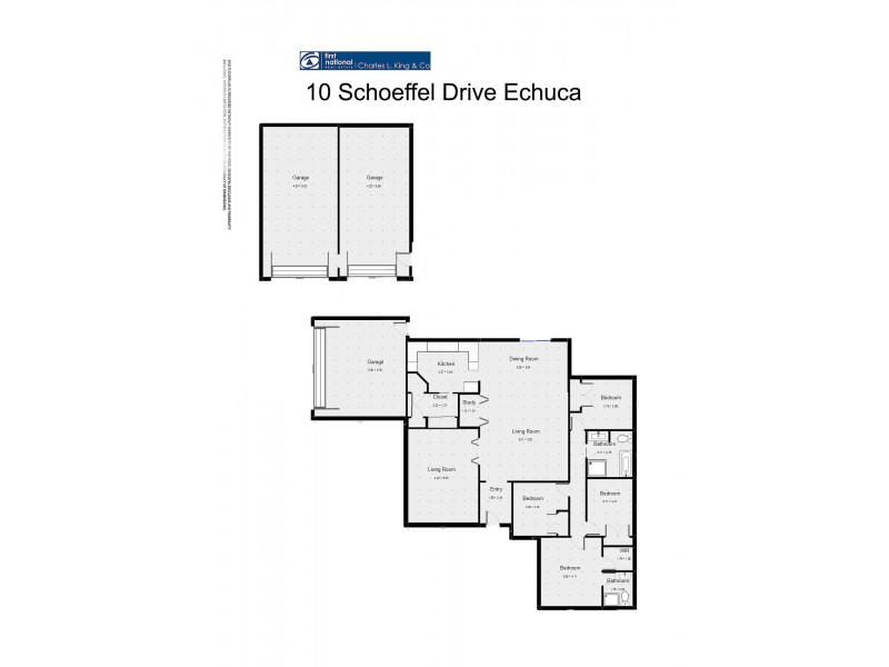 10 Schoeffel Drive, Echuca VIC 3564 Floorplan