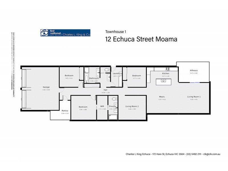 1/12 Echuca Street, Moama NSW 2731 Floorplan