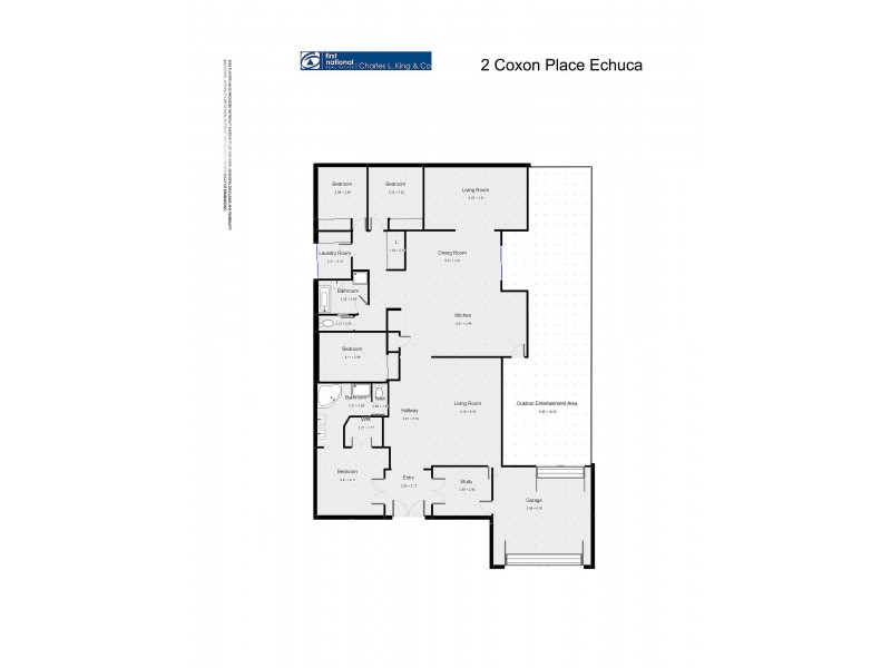 2 Coxon Place, Echuca VIC 3564 Floorplan