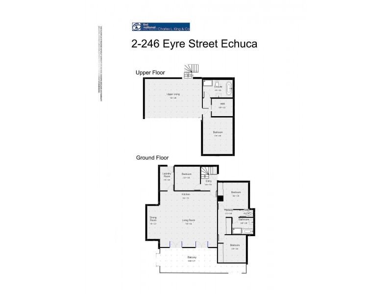2/246 Eyre Street, Echuca VIC 3564 Floorplan