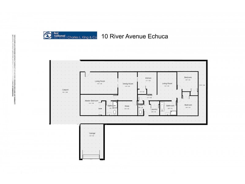 10 River Avenue, Echuca VIC 3564 Floorplan