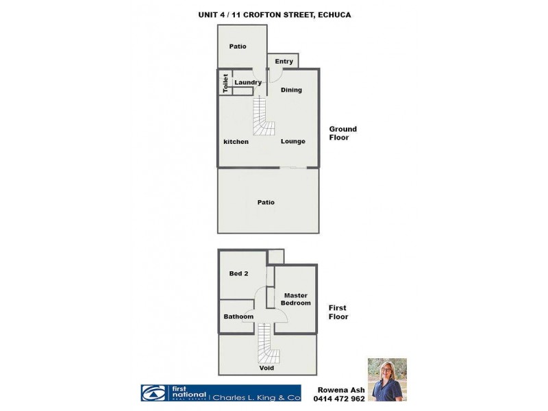 4/11 Crofton Street, Echuca VIC 3564 Floorplan
