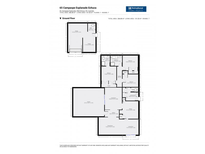 65 Campaspe Esplanade, Echuca VIC 3564 Floorplan