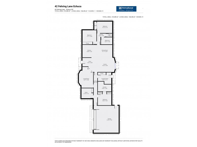 42 Fehring Lane, Echuca VIC 3564 Floorplan