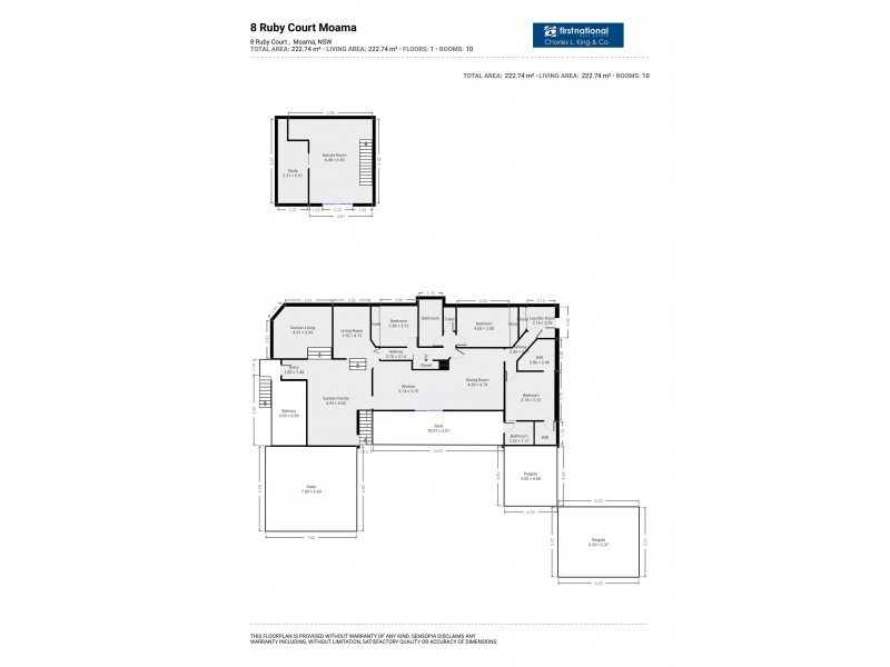 8 Ruby Court, Moama NSW 2731 Floorplan