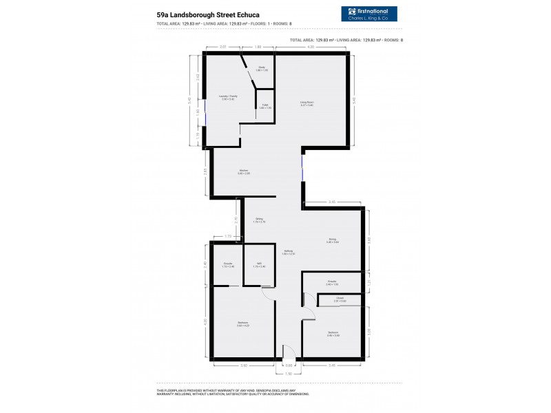59A Landsborough Street, Echuca VIC 3564 Floorplan