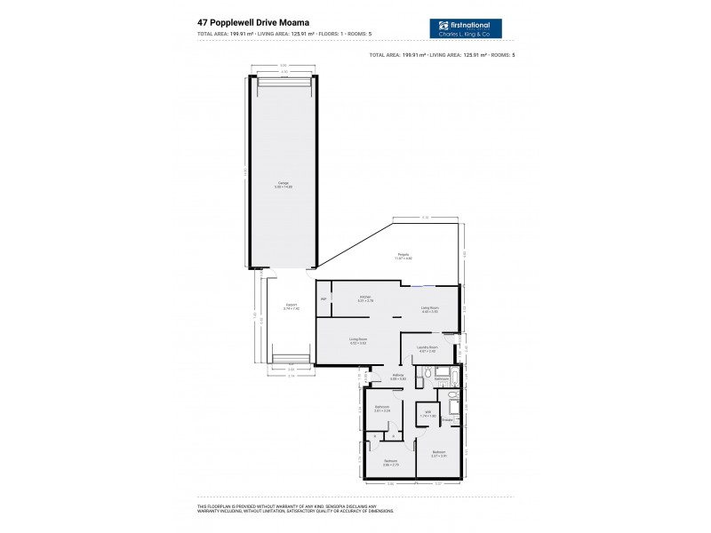 47 Popplewell Street, Moama NSW 2731 Floorplan